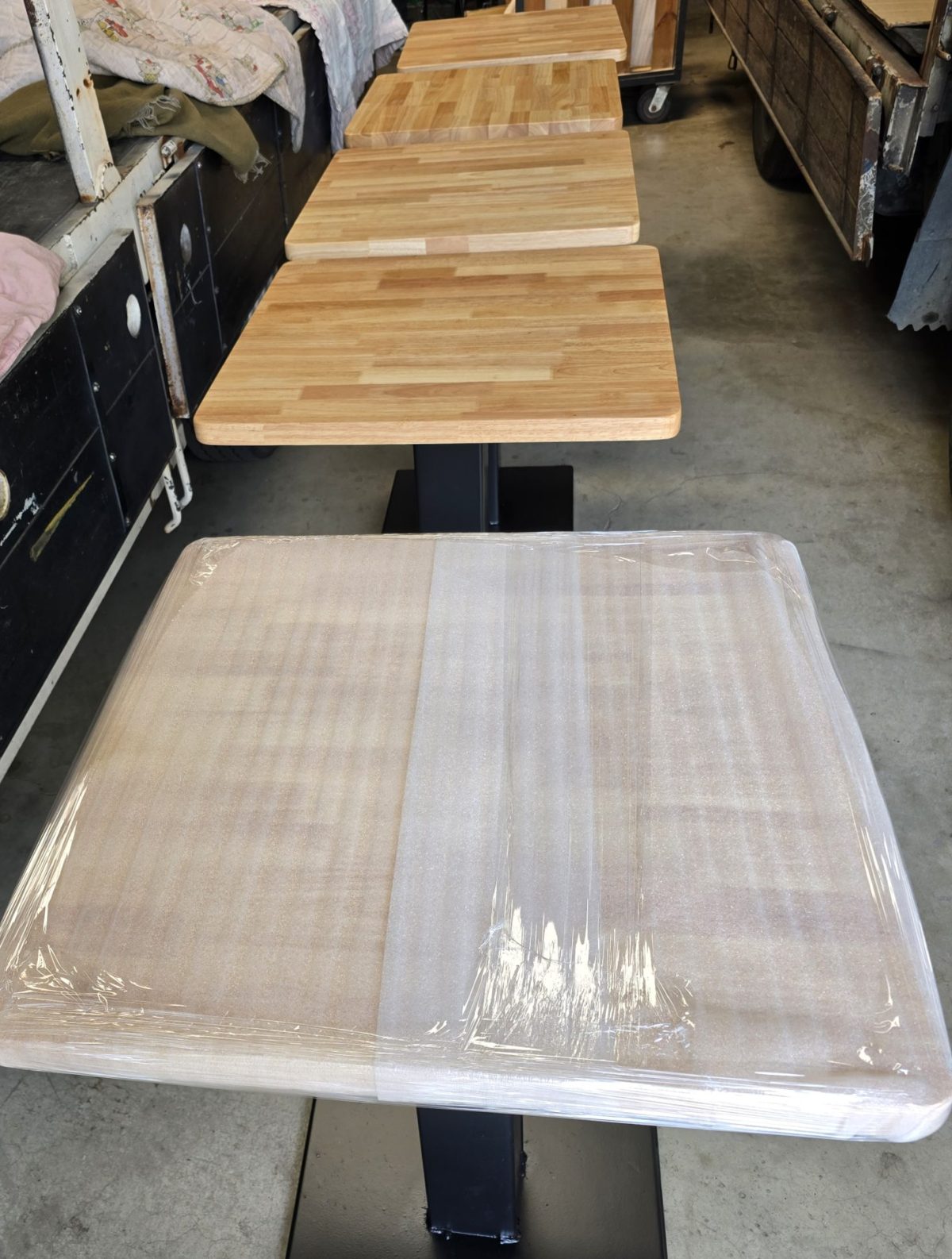 [台中宥森工坊] 實木方桌 60x60公分 2x2尺